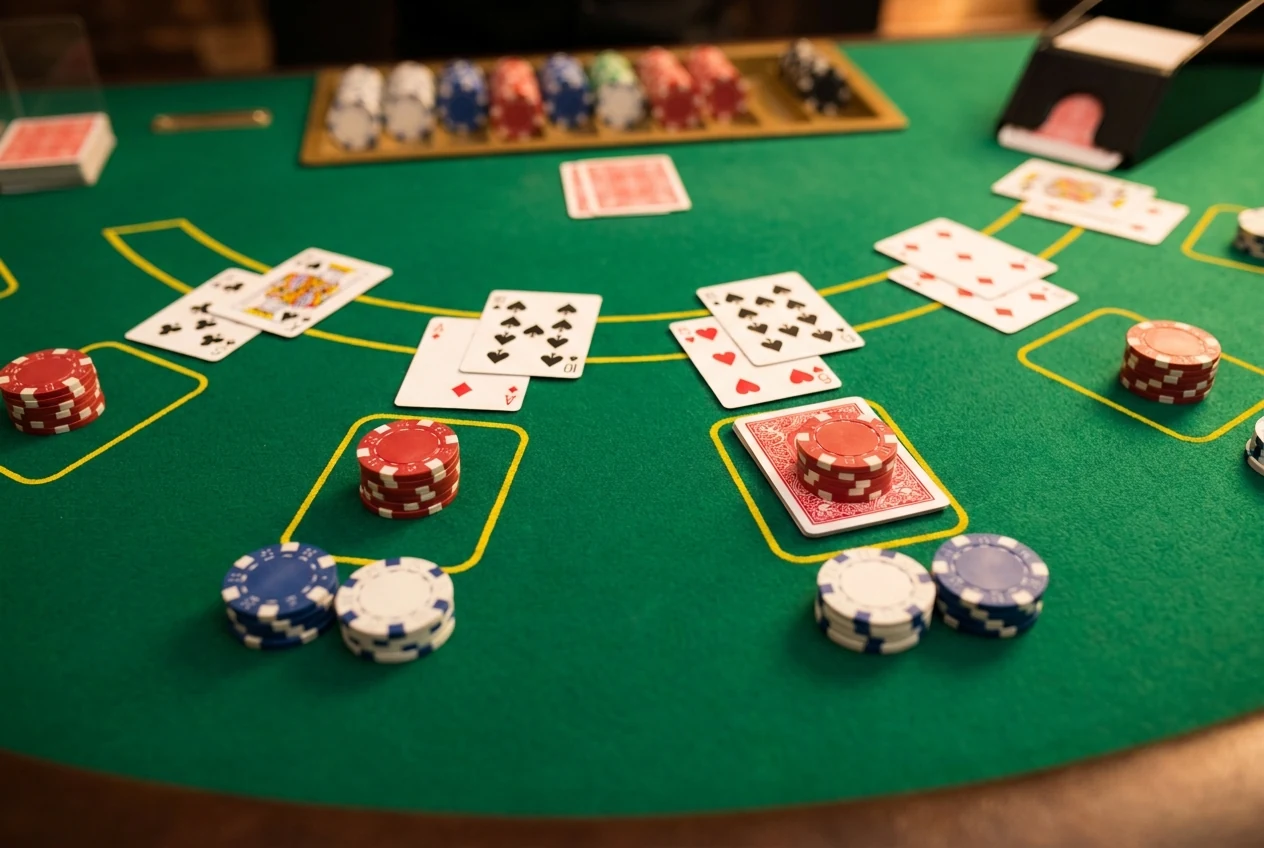 Blackjack Multi Hand en Slots Gallery online casino table games